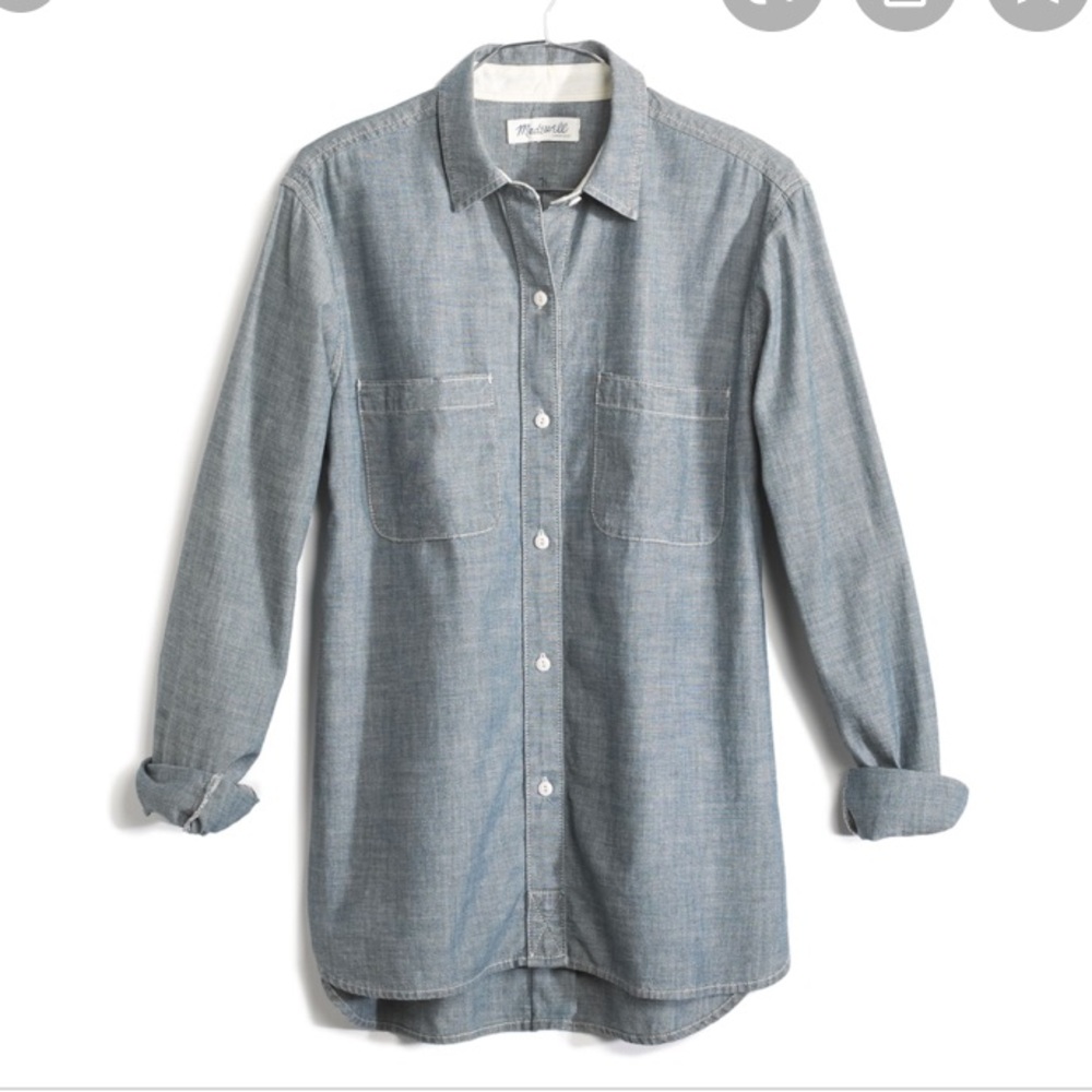 Madewell Loose-fit Chambray Shirt